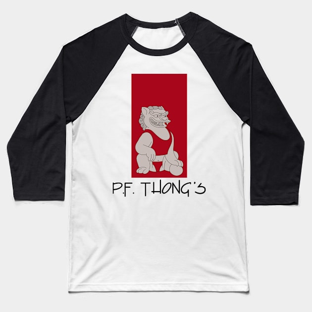 PF THONGS Baseball T-Shirt by Teesbyhugo